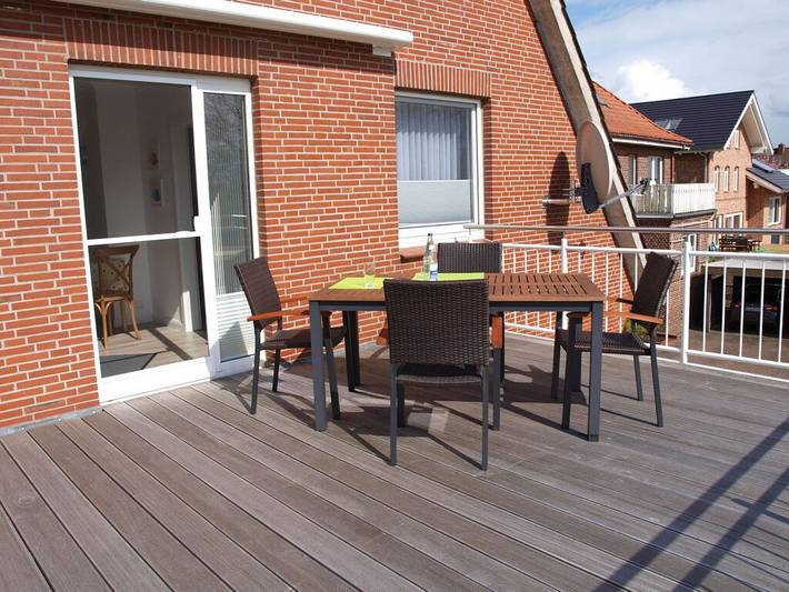 Haus Helgoland - Ferienwohnung Oberland in Grünendeich, Landkreis Stade