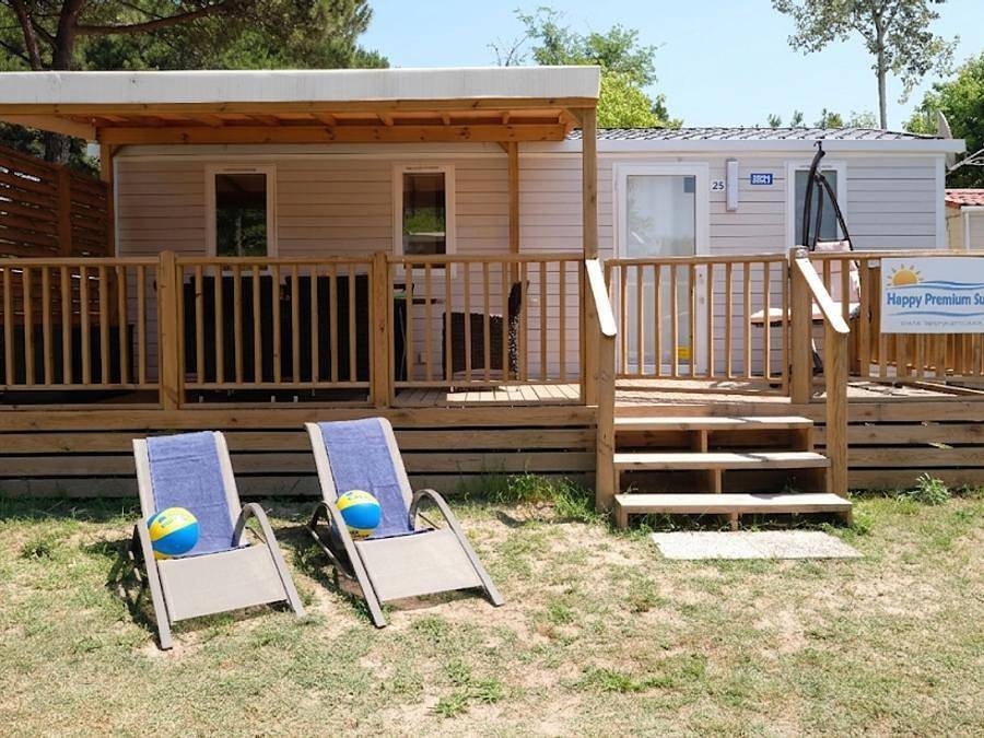 Camping Ca' Savio  - Mobilhome 6 personnes - Happy Premium in Punta Sabbioni, Province de Venise