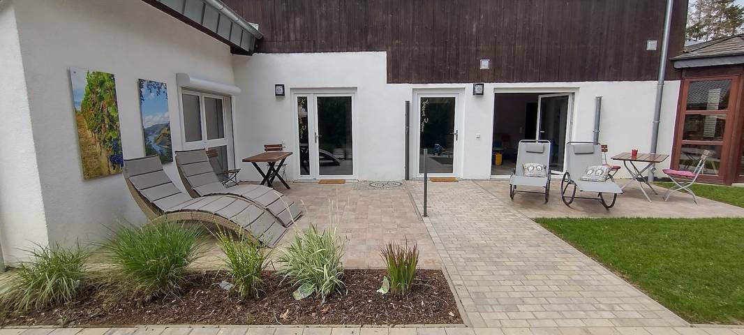 Ferienwohnung für 3 Personen, mit Terrasse und Garten sowie Ausblick in Schweppenhausen - 2