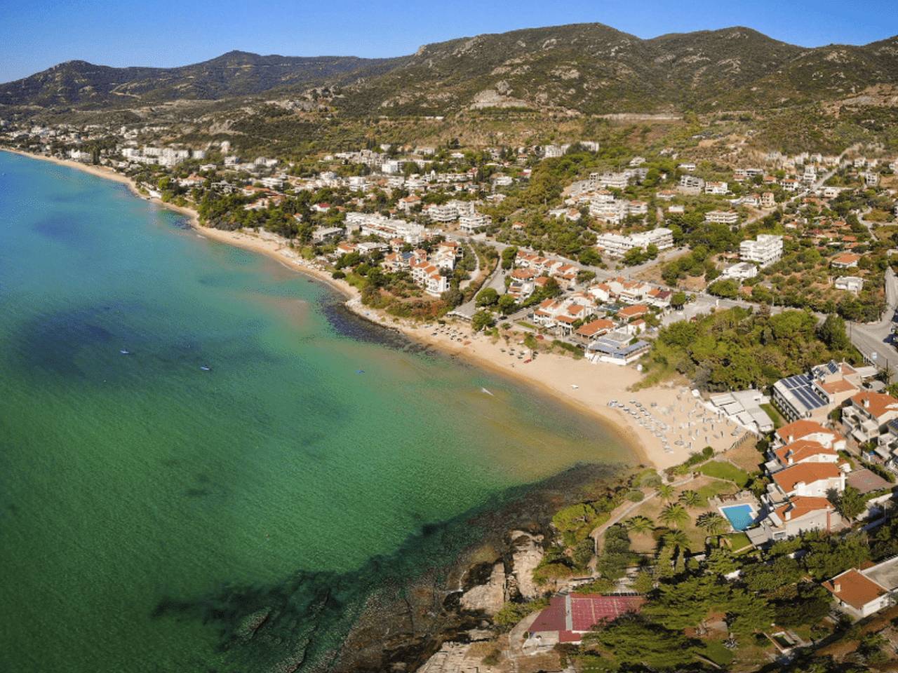 "Villa siesta" in Strandnähe in Palaio Tsifliki, Eleftheroupoli