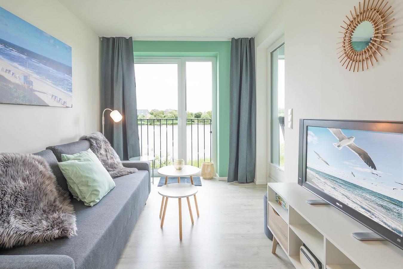 Ganze Wohnung, Ferienwohnung Ankerplatz No. 7 auf Nordstrand für bis zu 3 Personen in Nordstrand (Gemeinde), Nordstrand