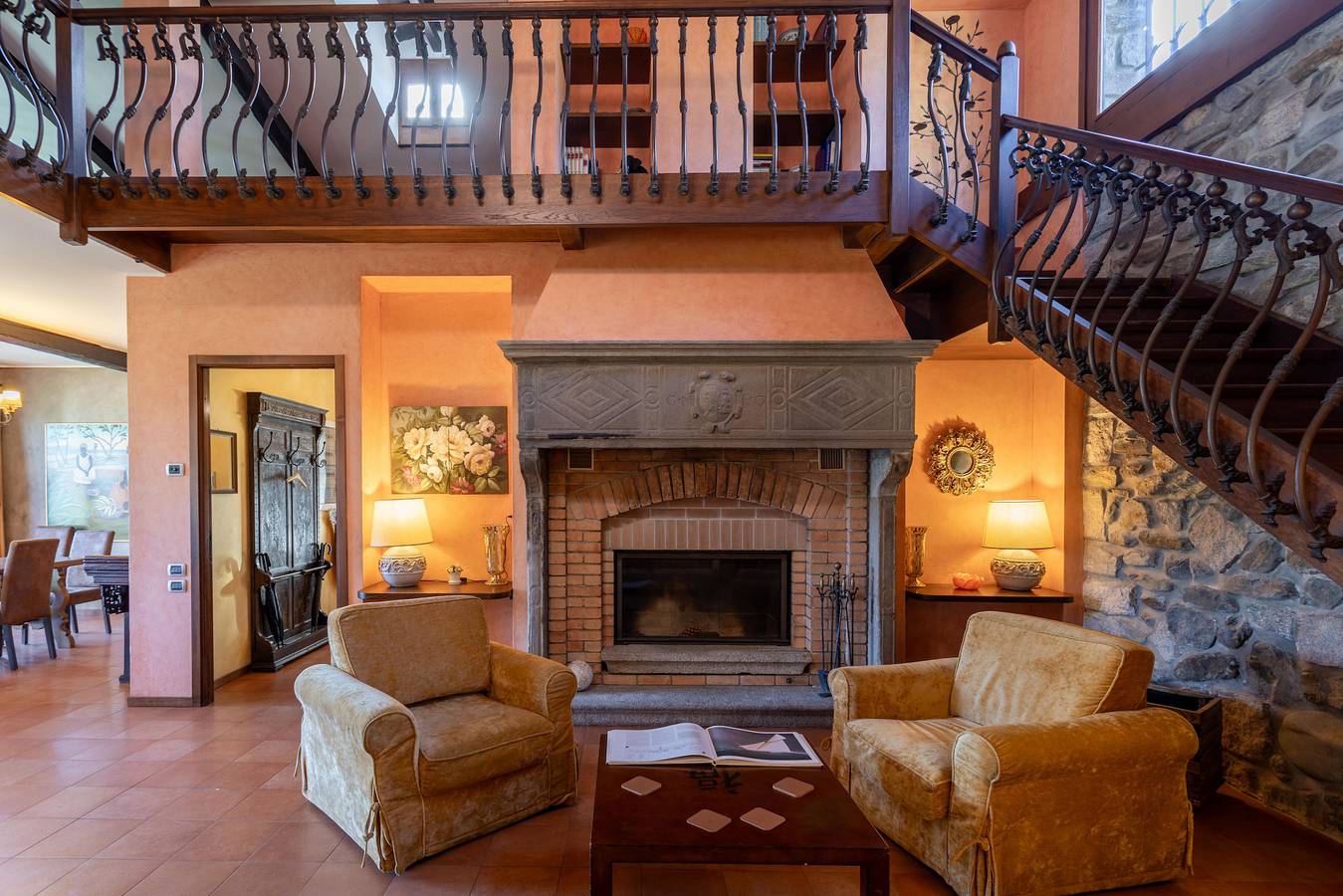 Villa per 8 persone con giardino in Lesa, Lago Maggiore (Piemonte)