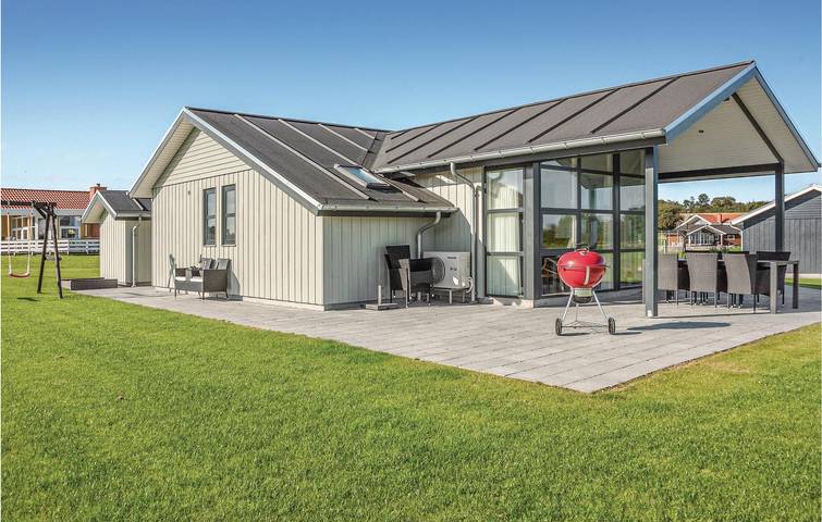 Ferienhaus für 6 Personen, mit Whirlpool und Terrasse sowie Garten und Sauna in Nordborg - 2