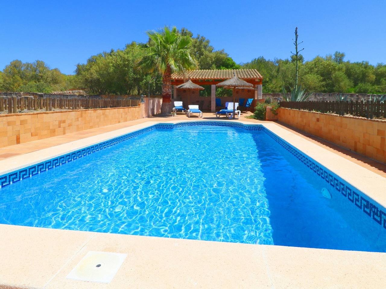 Großes Landhaus auf Mallorca für 10 Pers mit privatem Pool in Campos in Campos, Mallorca Süden
