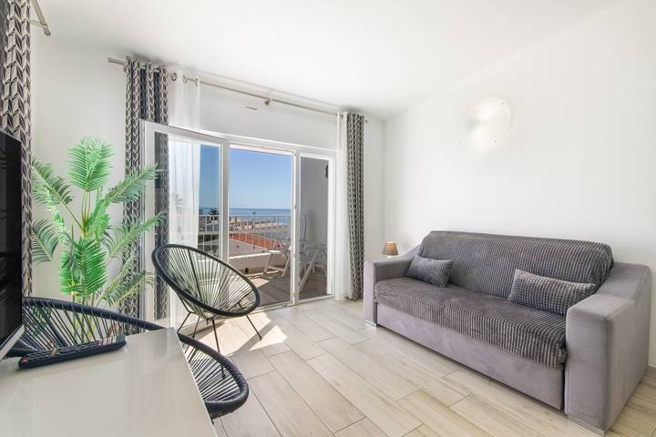 Ganze Wohnung, Apartment „Boa Vista“ mit Meerblick, Balkon und Wlan in Albufeira e Olhos de Água, Faro Distrikt