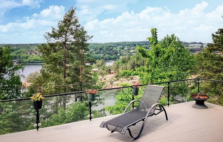 Ferienhaus für 6 Personen mit Ausblick in Nøtterøy