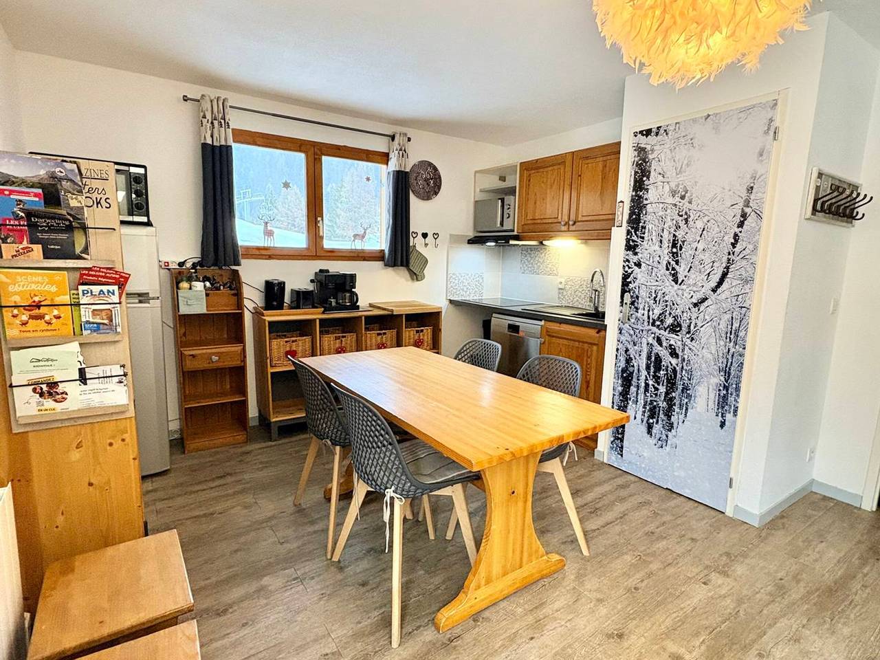 Ganze Wohnung, **Modane: Schönes renoviertes Apartment für 6 Pers. mit Terrasse, Ski-In/Ski-Out, Wlan** in Valfréjus, Modane