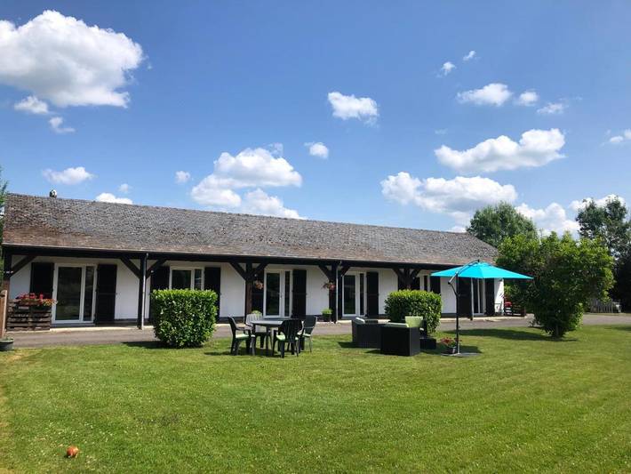 Ferienhaus für 6 Personen, mit Ausblick und Garten