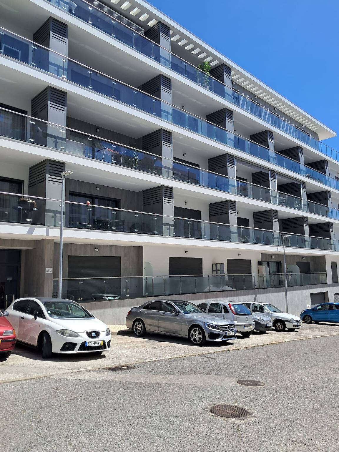 Ganze Wohnung, Ferienwohnung für 6 Personen mit Balkon in Quarteira, Faro Distrikt