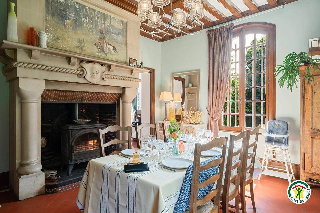 Gîtes de France® - L'Anglo-Normande in Bois-Himont, Rouen und Umgebung