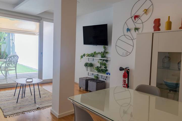 Location de vacances pour 4 personnes, avec terrasse et jardin à Aveiro