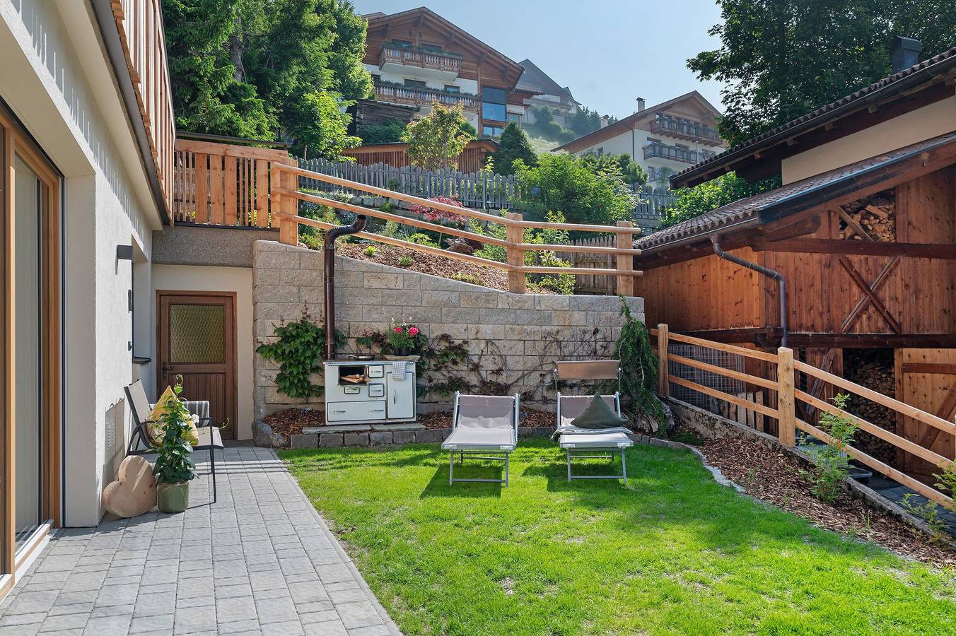 Ganze Wohnung, Ferienwohnung 'Carina' mit Bergblick, Balkon und Wi-Fi in Reinswald, Sarntal