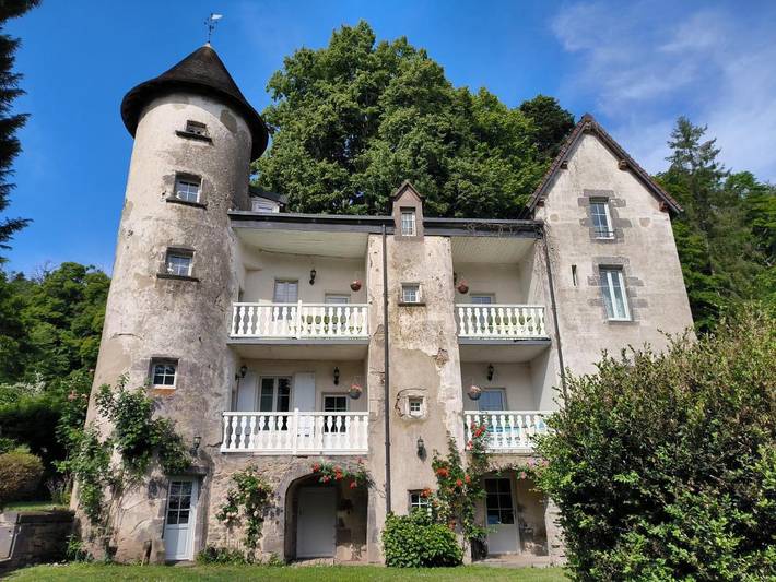 Maison de vacances pour 4 personnes, avec Balcon et Terrasse ainsi que Jardin et Vue