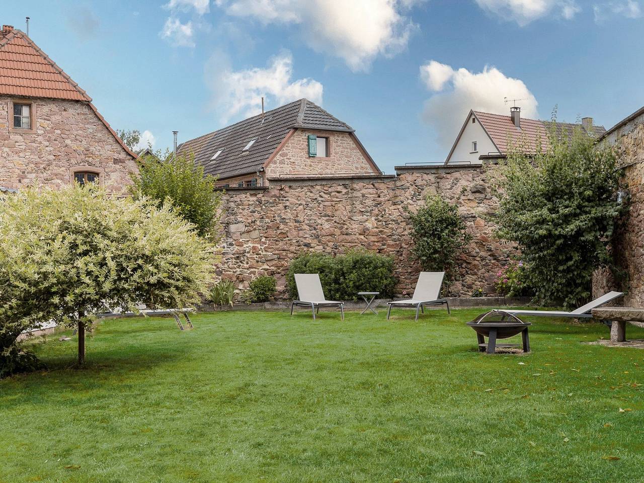 Gemütliches Gîte für 4 Pers. mit Pool und Terrasse in Merxheim, Gebweiler und Umgebung