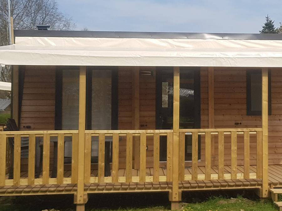 Camping A L'Abri de l'Océan - Mobilheim 4 personen - Premium in Baye, Quimper und Umgebung