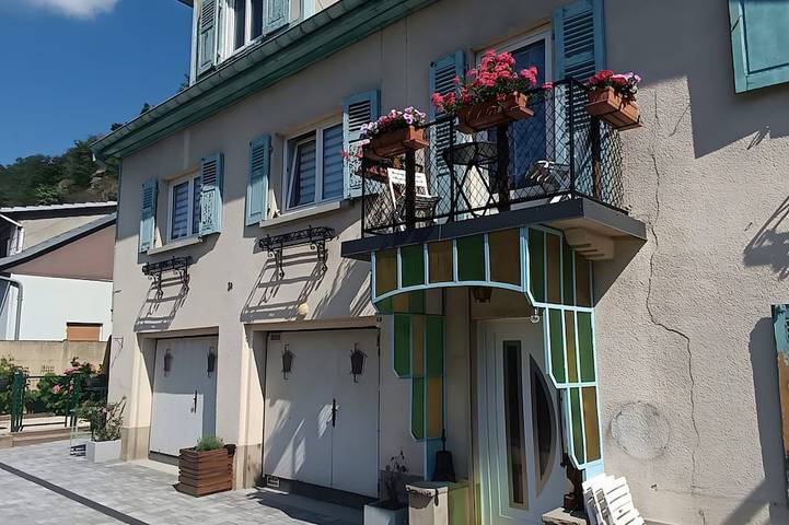 Appartement de vacances pour 4 personnes, avec balcon et jardin
