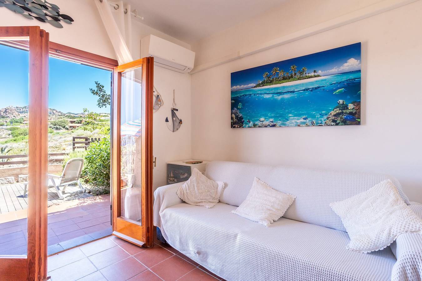 Ferienhaus "Casa Carlotta in Costa Paradiso" mit Garten & Meerblick in Costa Paradiso, Trinità d'Agultu e Vignola und Umgebung