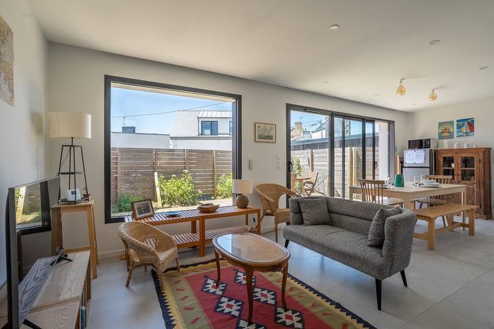Ferienhaus für 4 Personen, mit Terrasse und Garten - 1