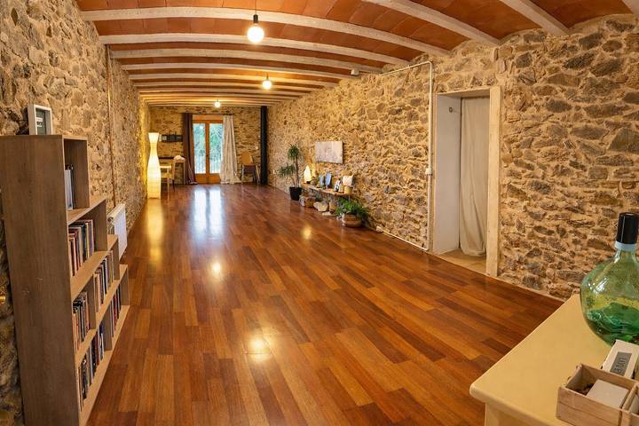 Casa Rural 'Masia Sa Calma - La Tribu' mit Bergblick, Gemeinschaftsterrasse und Wlan in Susqueda, Girona Provinz