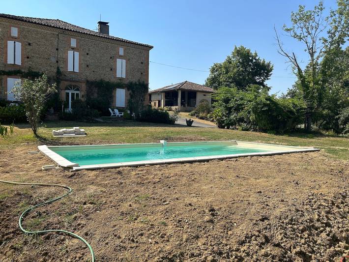 Gîte pour 15 personnes, avec Jardin