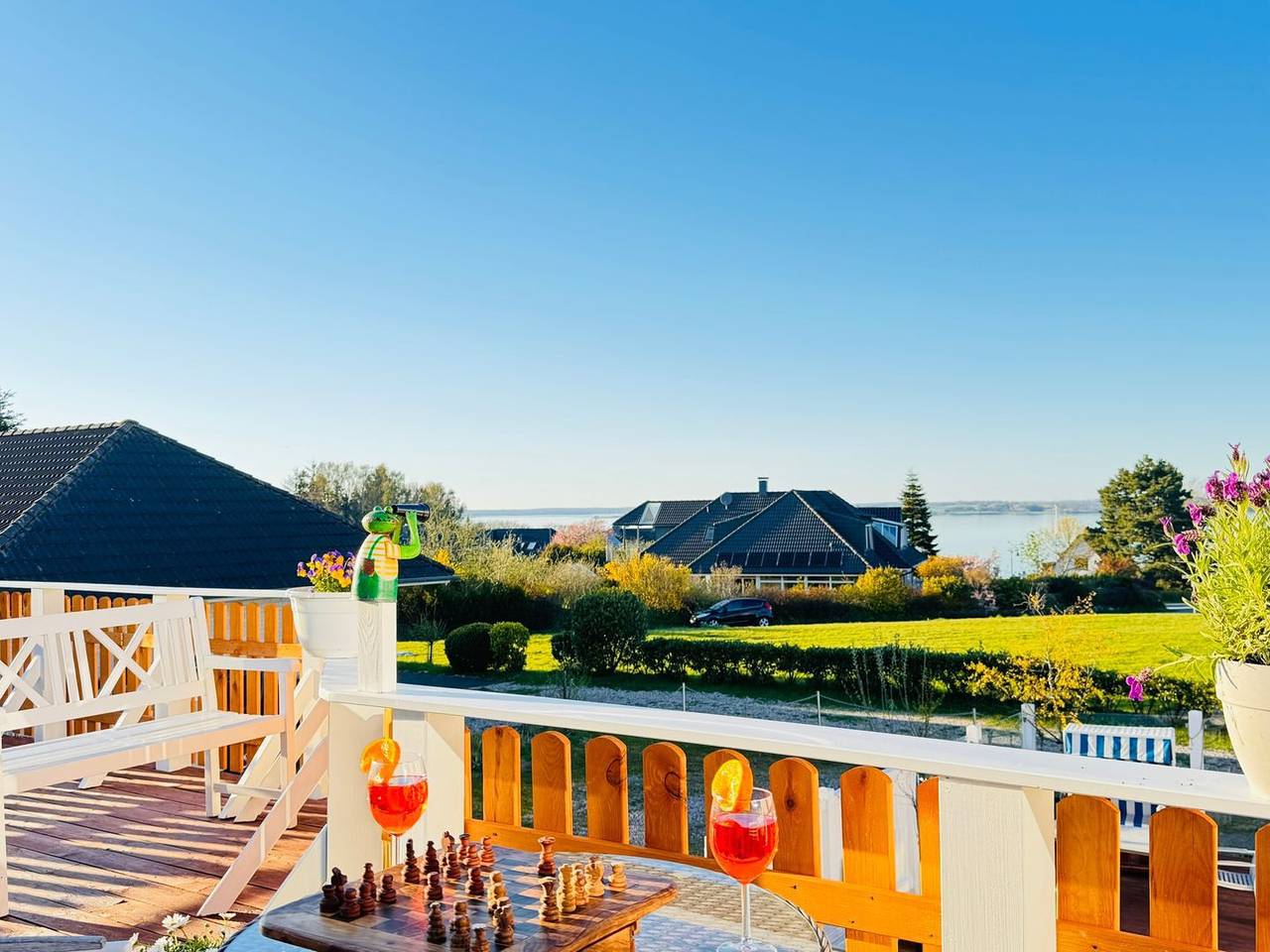 Ganze Wohnung, Nordkiek No. 8 - Ferienwohnung mit Meerblickbalkon in Westerholz, Schleswig-Flensburg