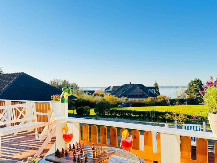 Ferienwohnung für 4 Personen, mit Balkon und Terrasse sowie Ausblick in Langballig und Umgebung - 3