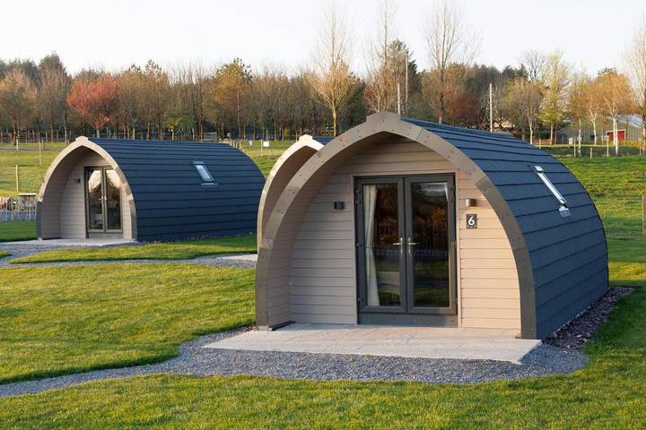 Camping pour 6 personnes, avec jardin et vue en Irlande