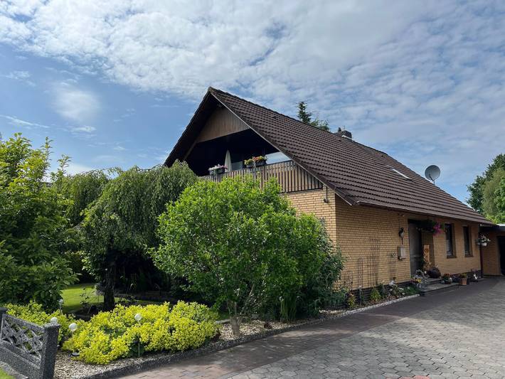 Ferienwohnung für 3 Personen, mit Balkon und Garten in Rhauderfehn