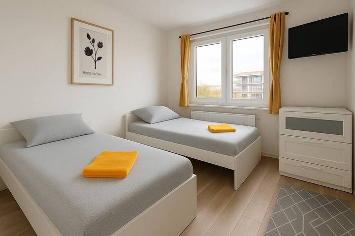 Ganze Wohnung, Apartment Halle Neustadt – 3 Zimmer, Küche in Halle, Saale-Unstrut