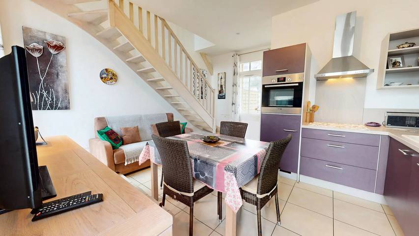 Appartement de vacances pour 4 personnes, avec terrasse