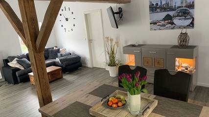 Ferienwohnung für 4 Personen, mit Terrasse in Hoppegarten