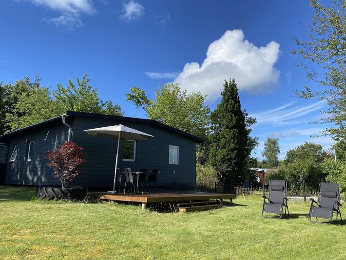 Ferienhaus mit Meerblick für 6 Personen, mit Terrasse und Garten in Gilleleje