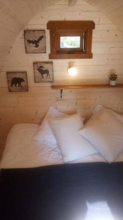 Tente pour 2 personnes, avec terrasse et jardin dans l' Ain - 2