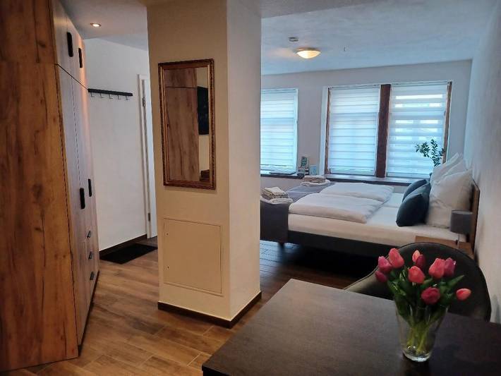 Ganze Ferienwohnung, Apartment am Fischbrunnen - Apartment in zentraler Lage 38qm in Weikersheim, Taubertal