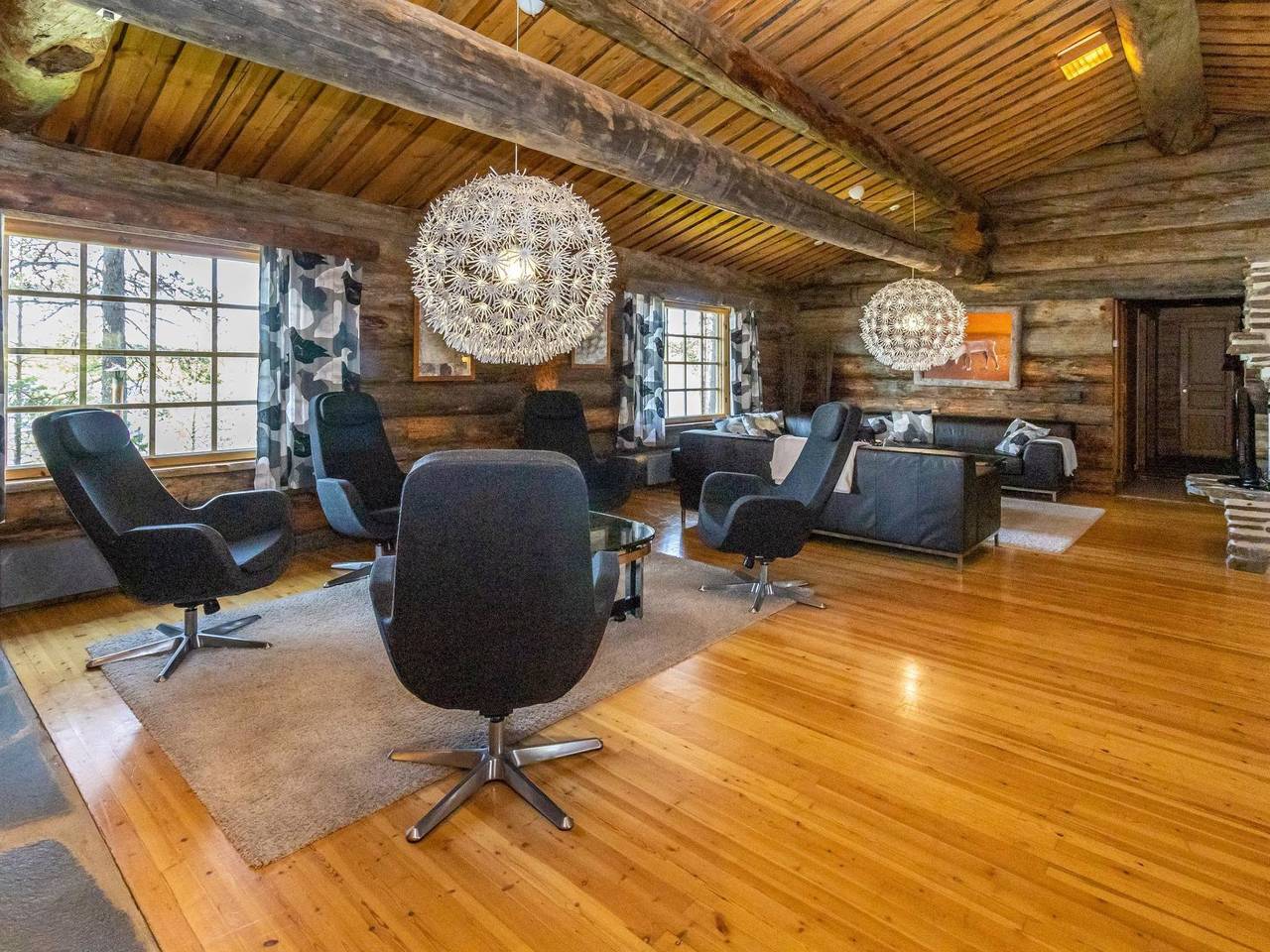 Villihanhi in Kuusamo, Nordösterbotten