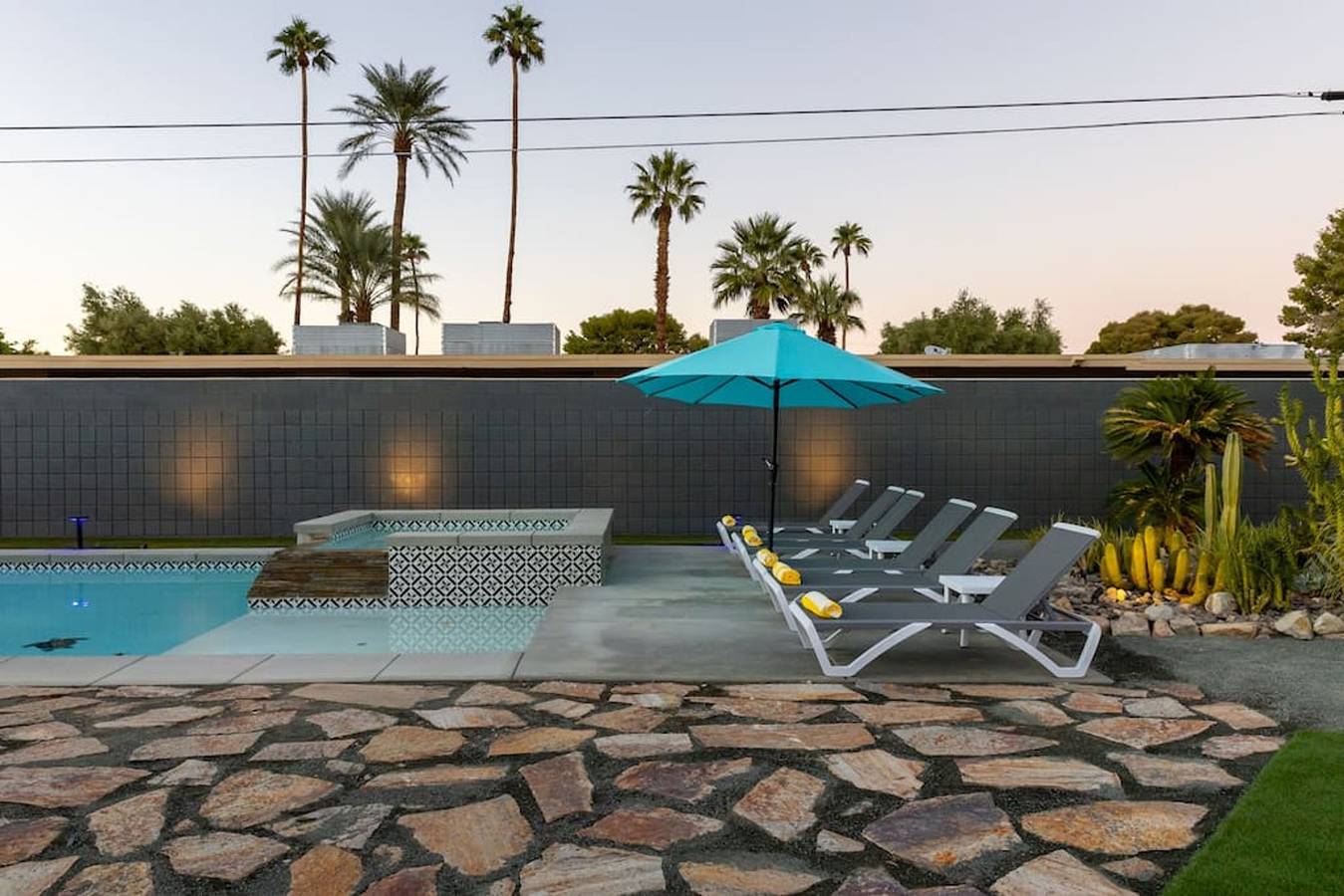 The Desert Xscape Pool Views in Palm Springs, Coachella Valley