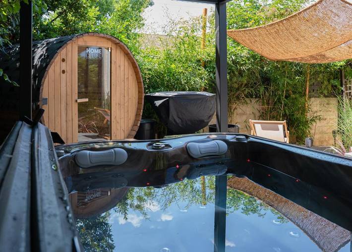Maison de vacances pour 2 personnes, avec vue ainsi que jardin et sauna