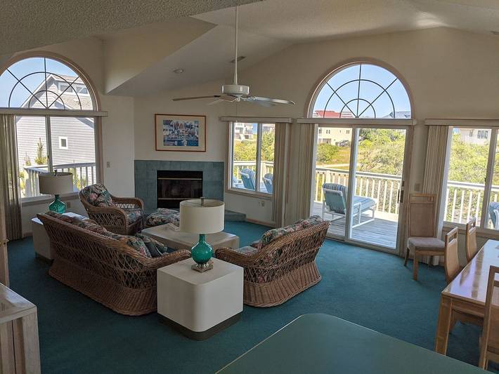 Vacation house for 10 people, with balcony in Duck (NC)