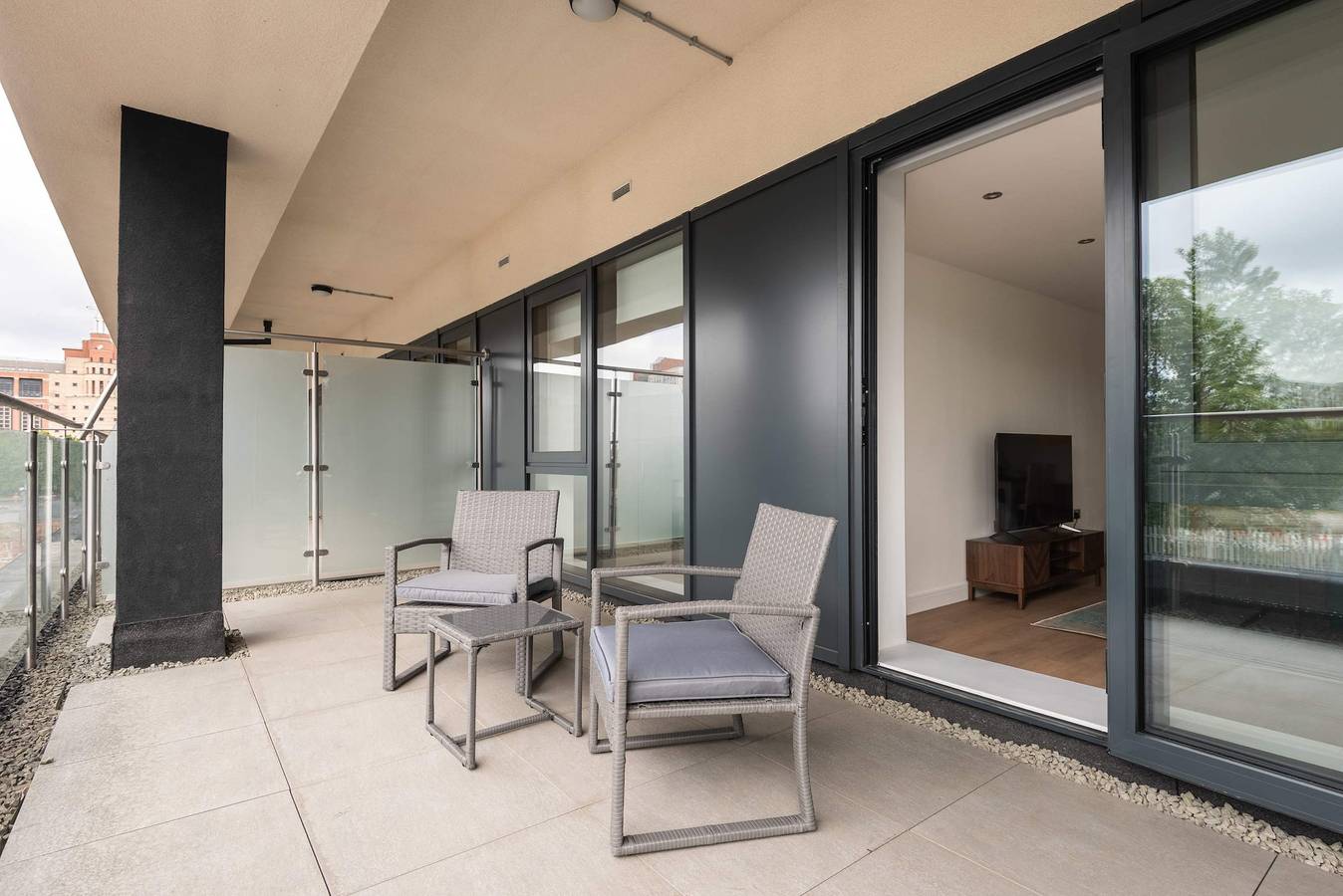 Ganze Wohnung, Modern 2 Bedroom Apartment with Balcony in Leeds in Leeds, Westliches Yorkshire