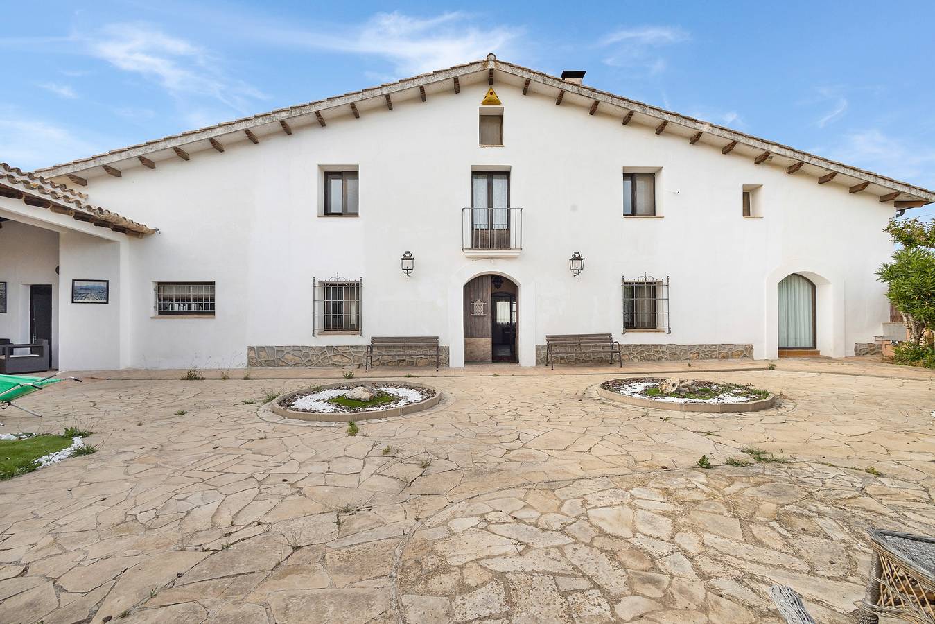 Landhaus 'Cal Eloi Janet' mit Bergblick, privatem Pool und Wlan in Sant Martí Sarroca, Barcelona Binnenland