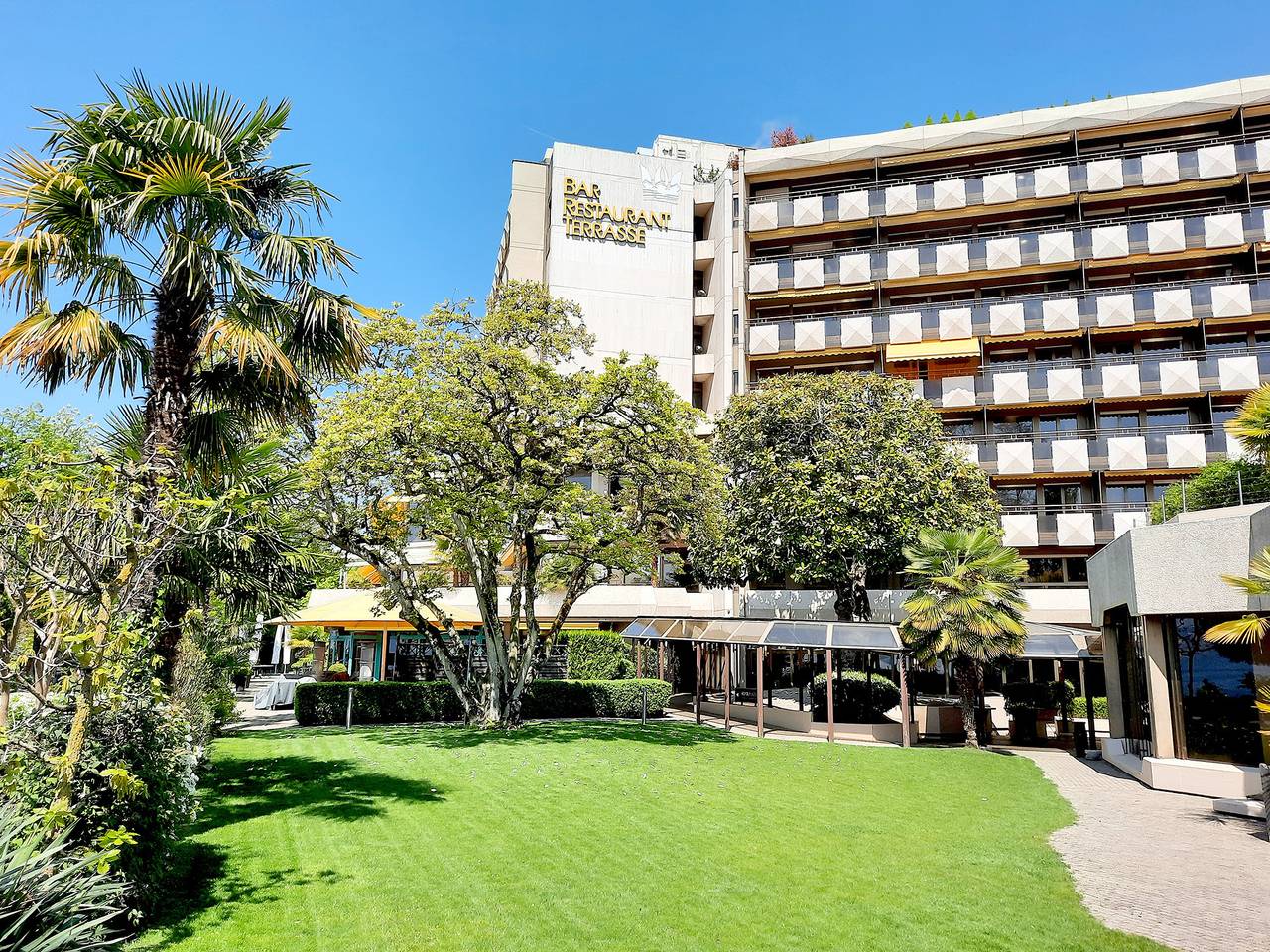 Royal Plaza Montreux - Superior-Zimmer, Stadtseite in Montreux, Genfer See