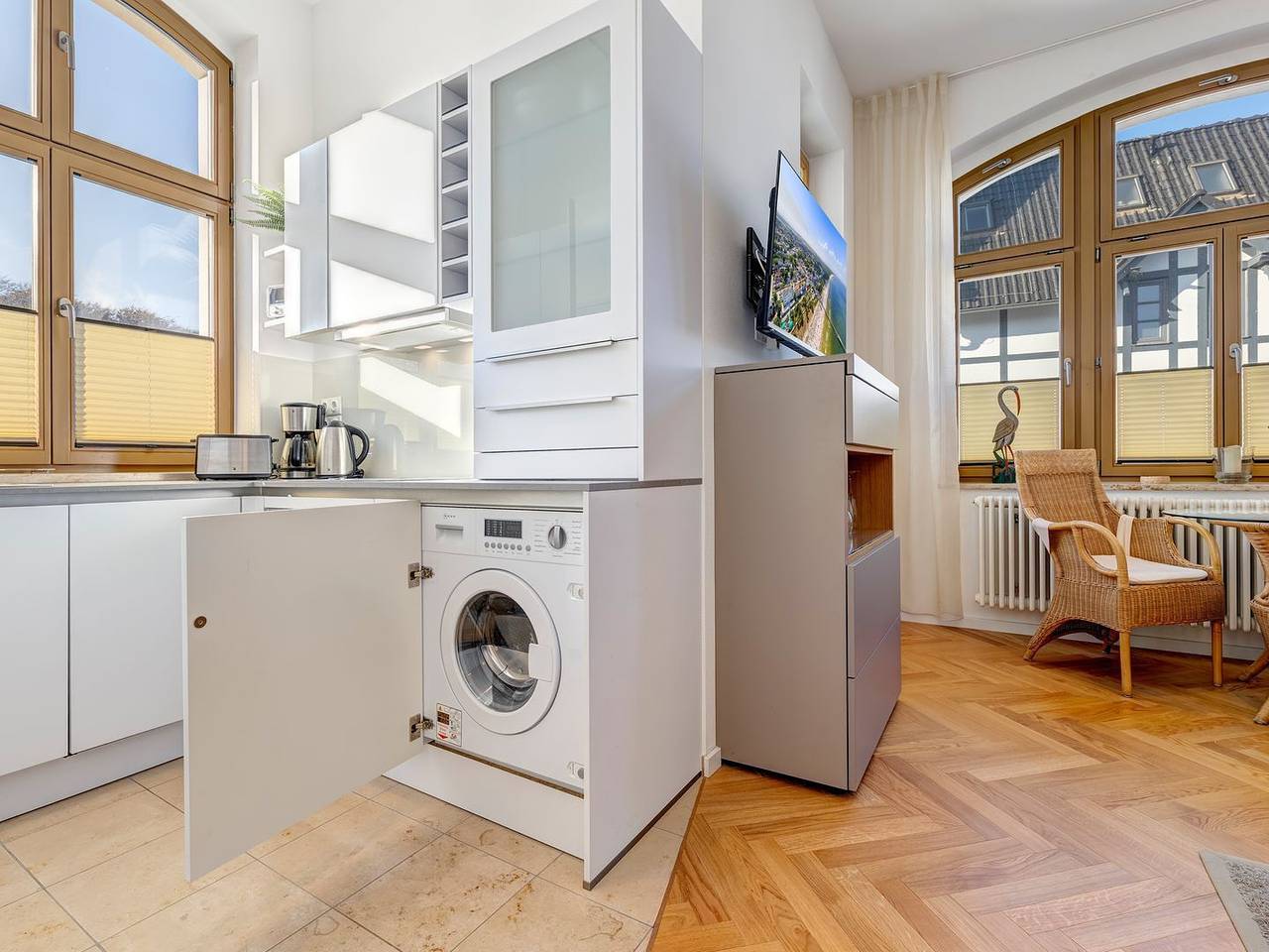 Ganze Wohnung, Willkommen in der Villa Tisculum in der Ferienwohnung "Possin" in Zinnowitz! in Ostseebad Zinnowitz, Zinnowitz