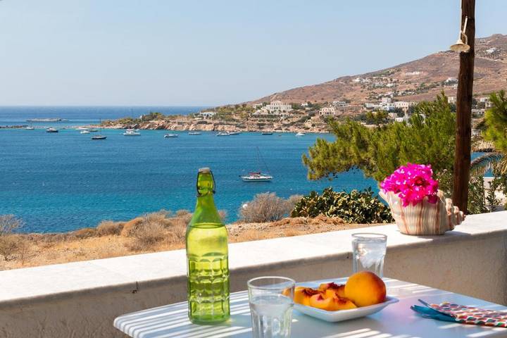 Location de vacances pour 7 personnes, avec Balcon et Jacuzzi ainsi que Terrasse et Jardin dans Finikas