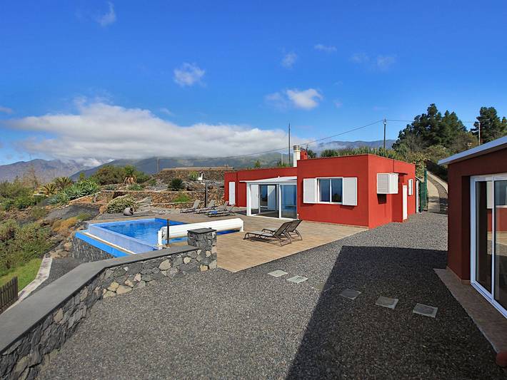 Ferienhaus für 6 Personen, mit Garten und Terrasse sowie Ausblick, mit Haustier in El Paso - 2