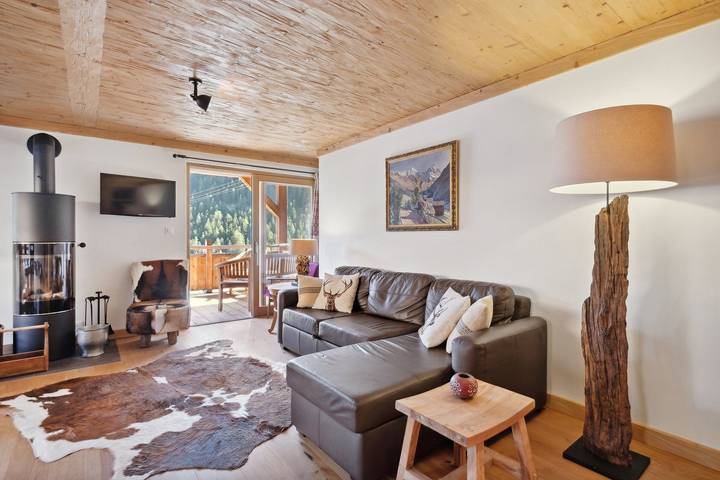 Ferienwohnung für 4 Personen, mit Balkon und Balkon/Terrasse sowie Sauna