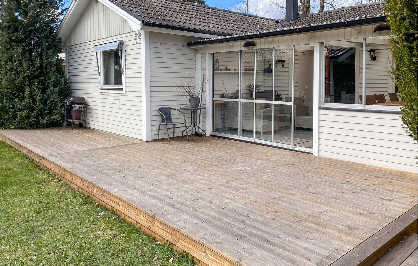 Maison de vacances pour 5 personnes avec jardin in Torsås