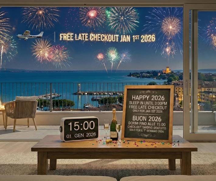 Ferienwohnung für 5 Personen, mit Garten und Seeblick in Desenzano del Garda - 2