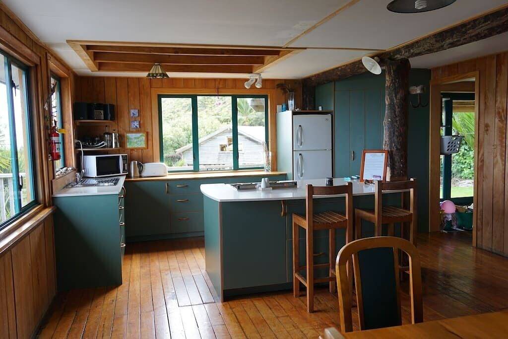 Sanftes Annies spektakuläres Rimu-Haus in West Coast (Neuseeland)