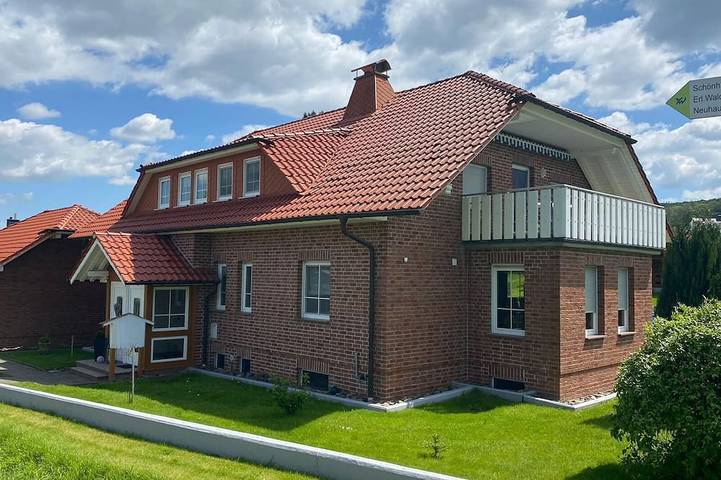 Ferienwohnung für 4 Personen, mit Balkon und Garten in Uslar