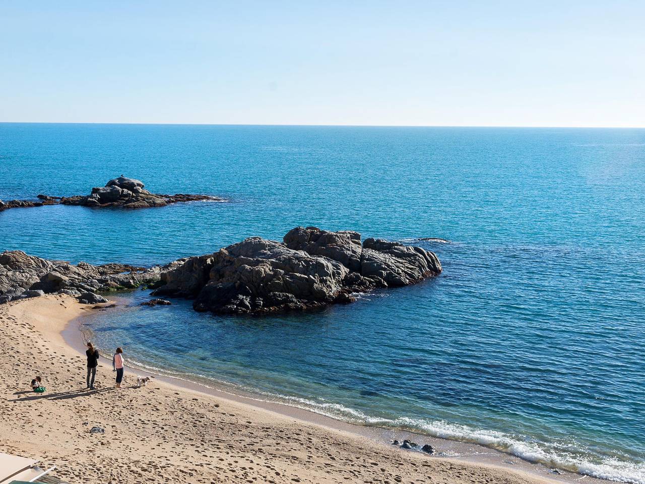 Ganze Wohnung, Les Formigues 3-apartamento primera línea de mar-Calella de Palafrugell-Costa Brava in Calella de Palafrugell, Palafrugell